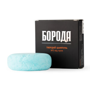 Твердий шампунь №3 м'ята від лупи